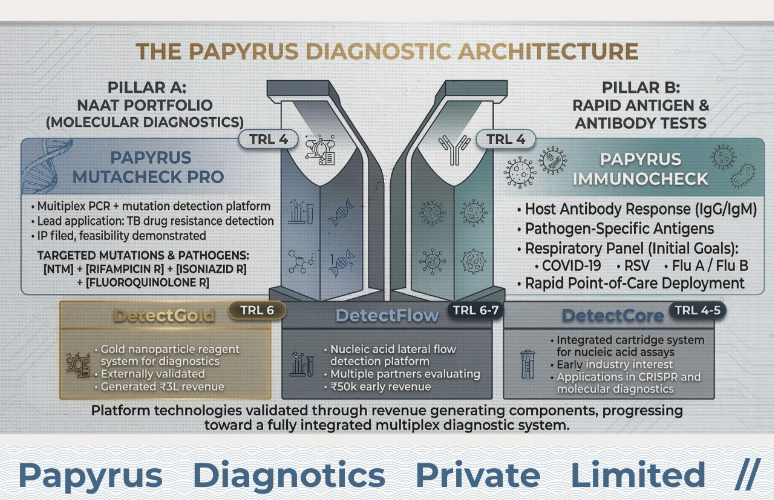 Papyrus diagnostic architecture